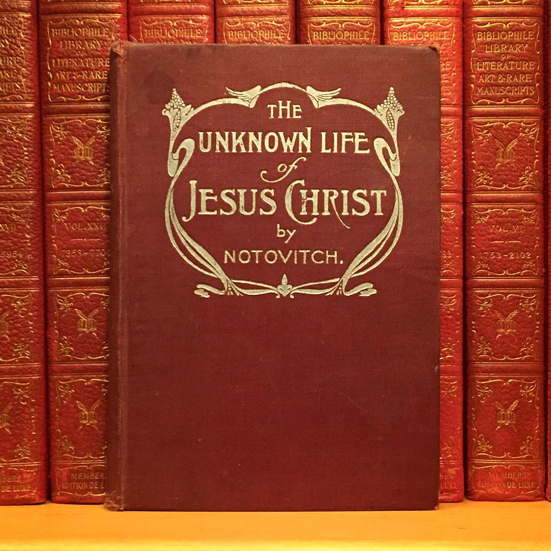 Cover of The Unknown Life of Jesus Christ by Nicolas Notovitch