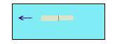 Deardorff’s diagram of a narrow pale cylinder with a vertical stripe and arrow indicating its motion
